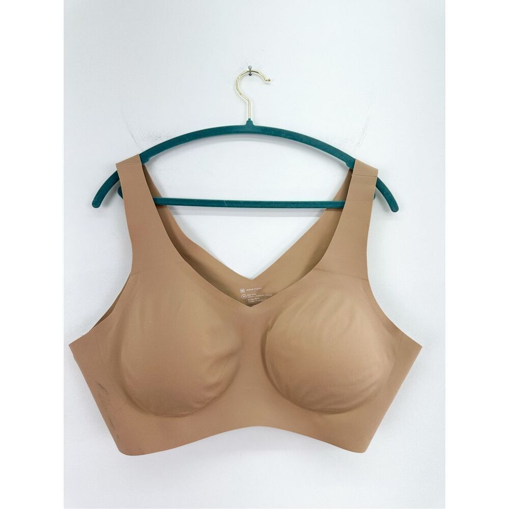 Honeylove Women’s Softform Bra in the Color Sand Nude - Picture 2 of 11